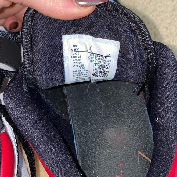 COPY - Air Jordan 1’s “black toe” - Picture 7 of 7